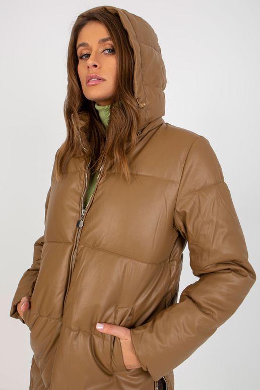 Camel Eco-Leder-Winterjacke ar... Camel Eco-Leder-Winterjacke ar...