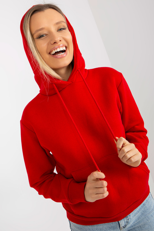 Sarkans pamata sporta krekls ar...