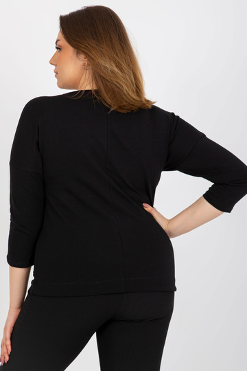 Melna sieviešu lielizmēra...