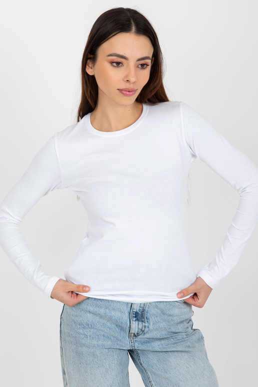 Balta pamata blūze ar garām...