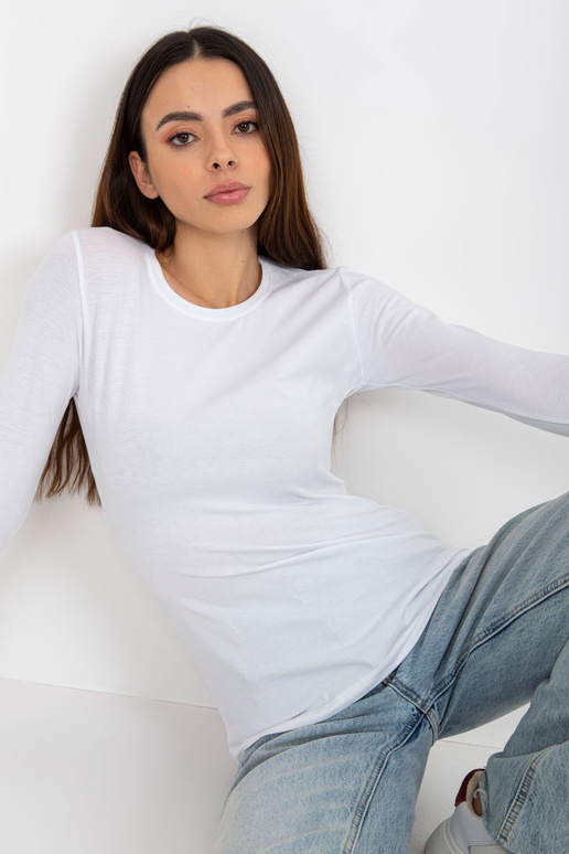 Balta pamata blūze ar garām...