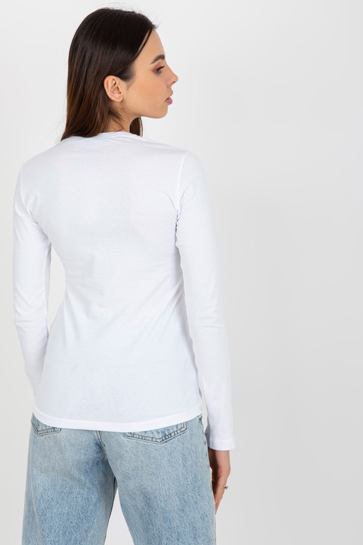 Balta pamata blūze ar garām...