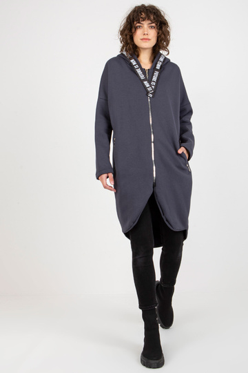 Grafīta garš džemperis ar... 2