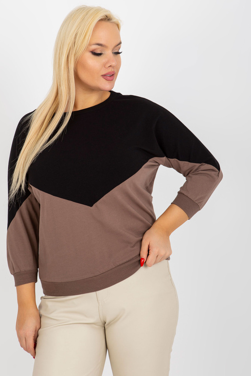 Melna un brūna plus izmēra pamata...