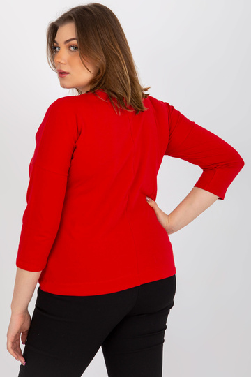Sarkana plus izmēra blūze... 2