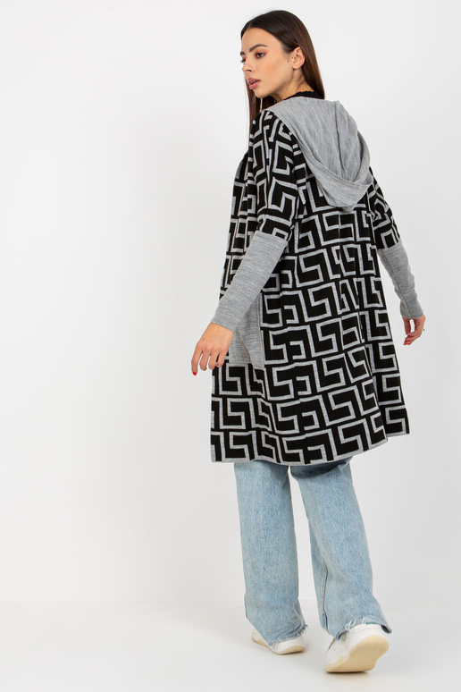 Kardigan VI-SW-21TU1446.19P PELĒKS/MELNS