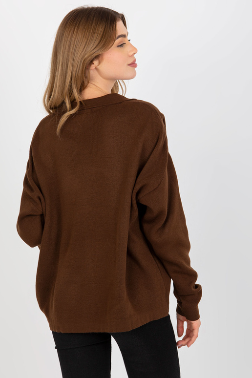 Tumši brūns vienkāršs oversize...