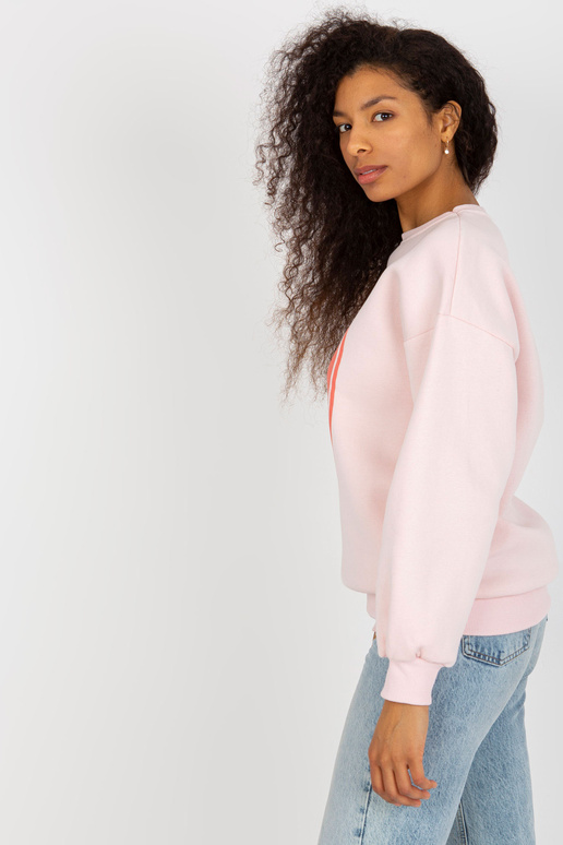 Bāli rozā liela izmēra džemperis ar...