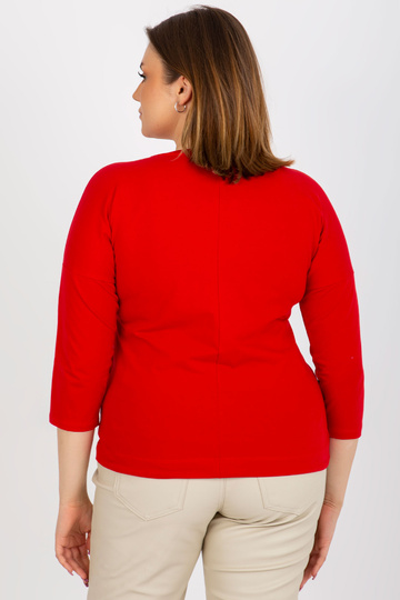 Sarkana plus izmēra blūze... 2