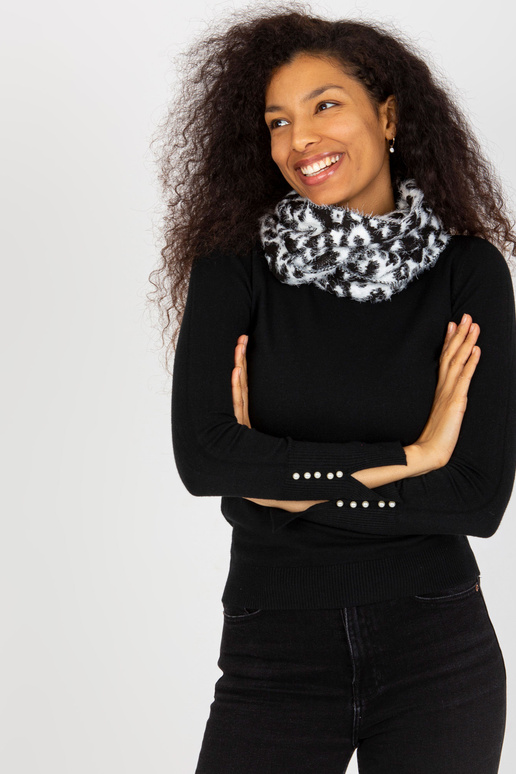 Balts un melns silts sieviešu...