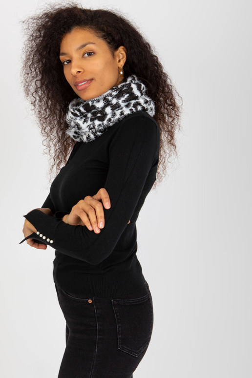 Balts un melns silts sieviešu...