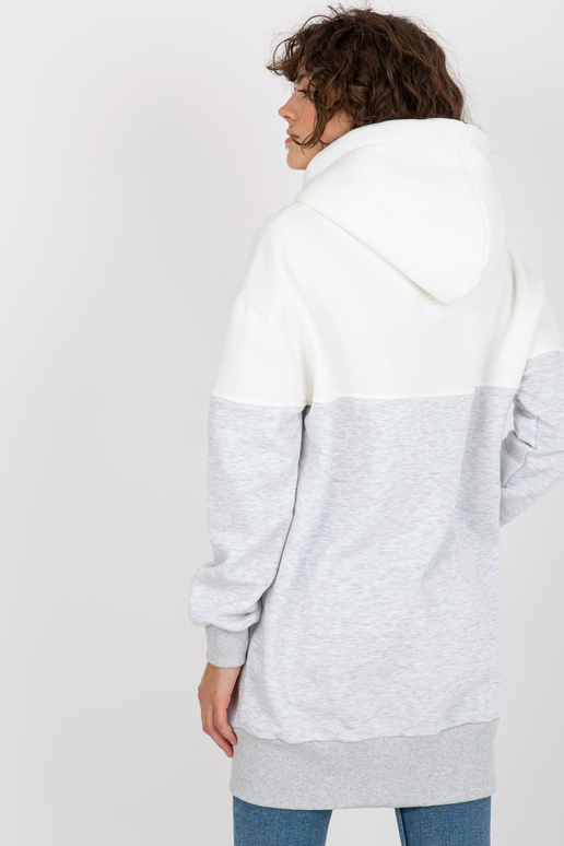 Ekrīpelēks sporta krekls ar kapuci