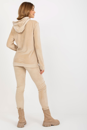 Bēšs sieviešu velūra...