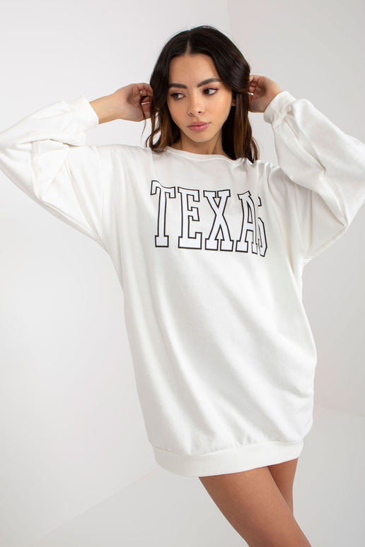 Ekrūbalts garš sporta krekls ar...