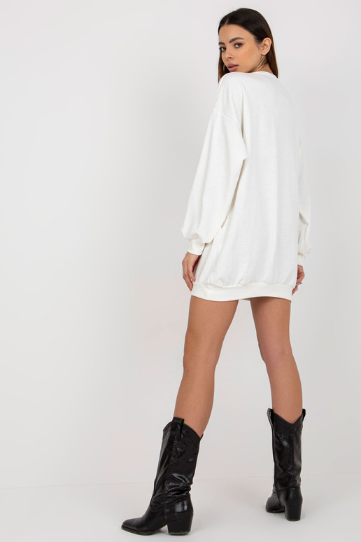 Ekrūbalts garš sporta krekls ar...