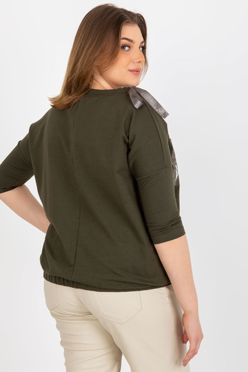 Haki krāsas sieviešu liela...