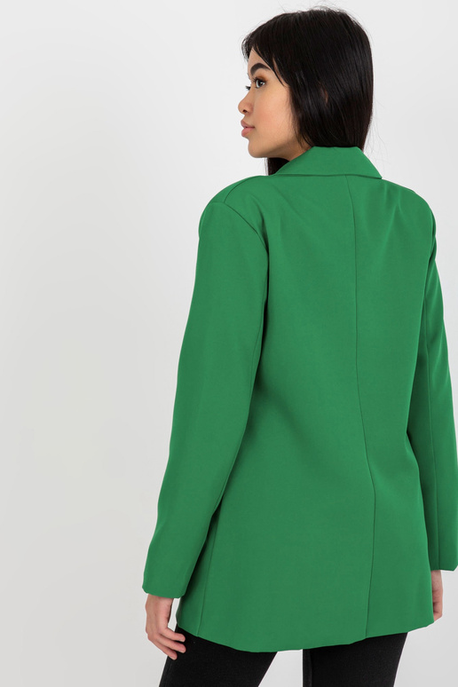 Zaļš sieviešu žakete ar pogas aizdari... Zaļš sieviešu žakete ar pogas aizdari...