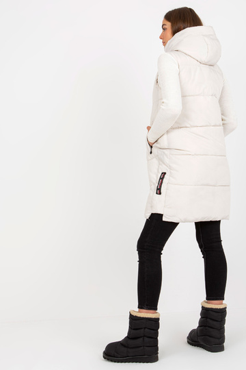 Krēmkrāsas gara dūnu veste... 2