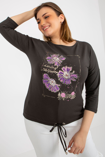 Haki krāsas kokvilnas liela...