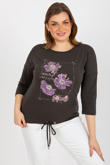 Haki krāsas kokvilnas liela... 2