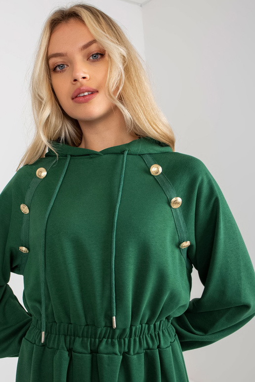 Tumši zaļa midi uzliesmojoša sporta... Tumši zaļa midi uzliesmojoša sporta...