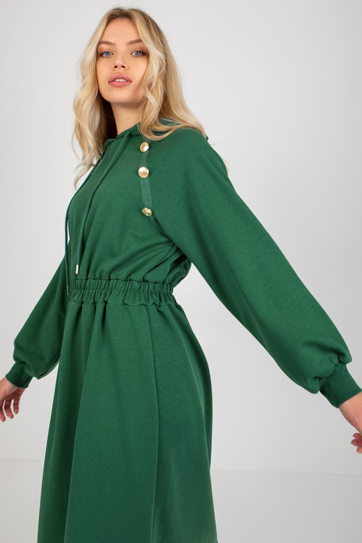 Tumši zaļa midi uzliesmojoša sporta... Tumši zaļa midi uzliesmojoša sporta...