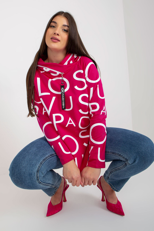 Fuksijas kokvilnas liela izmēra... Fuksijas kokvilnas liela izmēra...