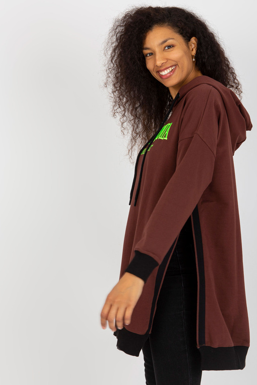 Bluza VI-BL-327.70P TUMŠI BRŪNA