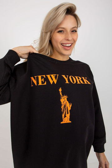 Bluza VI-BL-3212.15X MELNS/ORANŽS 2
