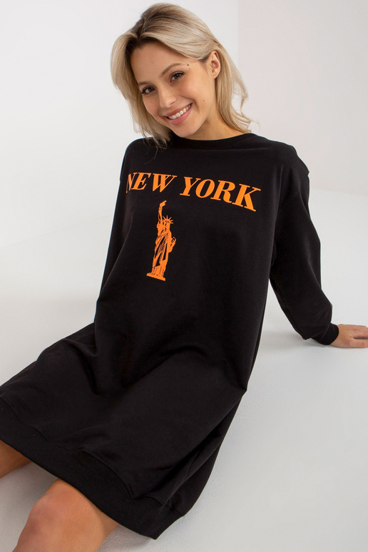 Bluza VI-BL-3212.15X MELNS/ORANŽS