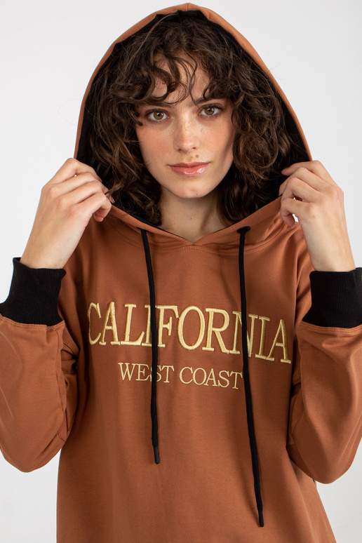 Bluza VI-BL-327.70P GAIŠI BRŪNA