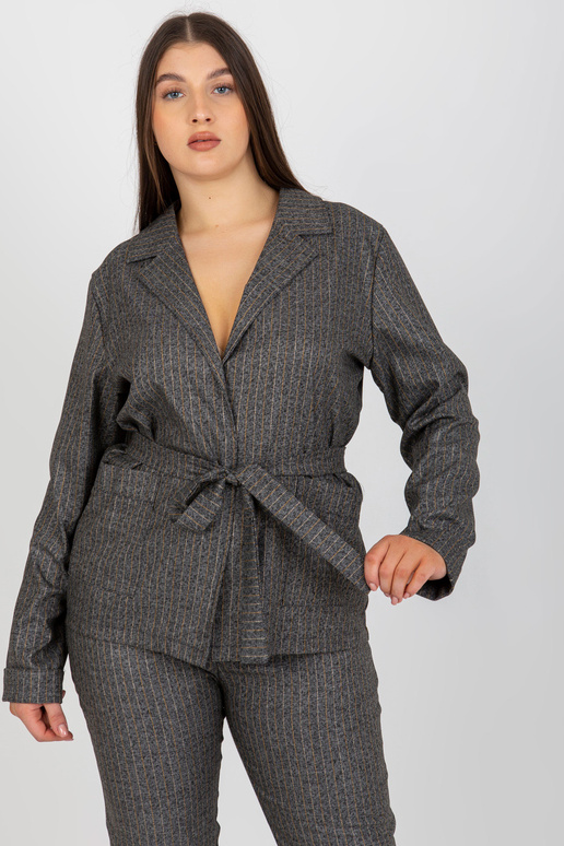 Pelēks plus izmēra žakete no uzvalka... Pelēks plus izmēra žakete no uzvalka...