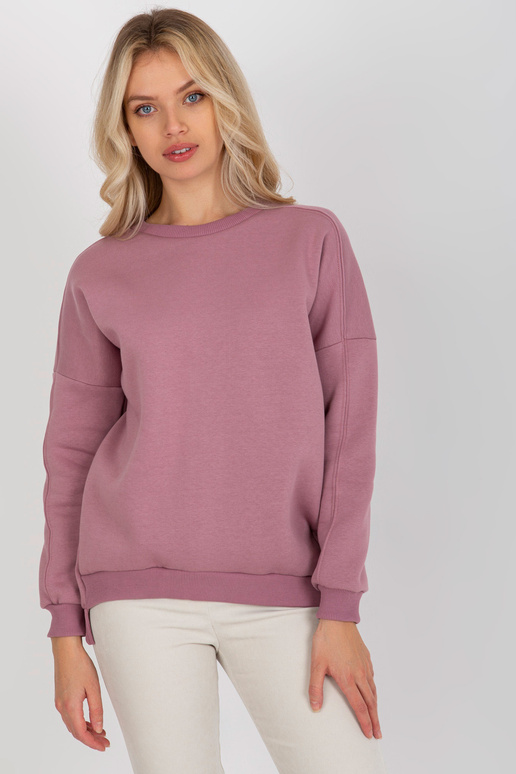 Netīri rozā pamata sporta krekls ar...