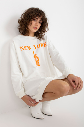 Bluza VI-BL-3212.15X ECRU/ORANŽA 2