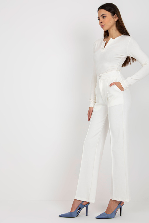 Ecru uzliesmojošās sporta bikses ar...