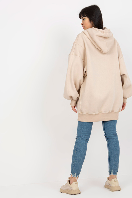 Bēšs džemperis garš sporta krekls...