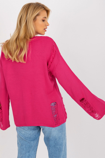 Sweter-BA-SW-8043.08X-fuksjowy 2