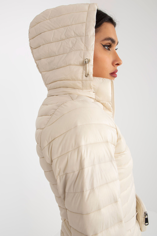 Bēša pārejas stepēta jaka ar...