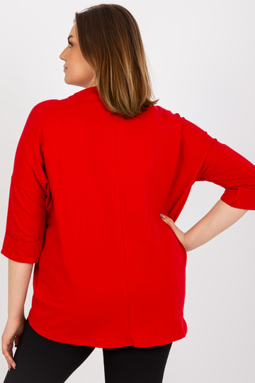 Sarkana plus izmēra blūze... 2