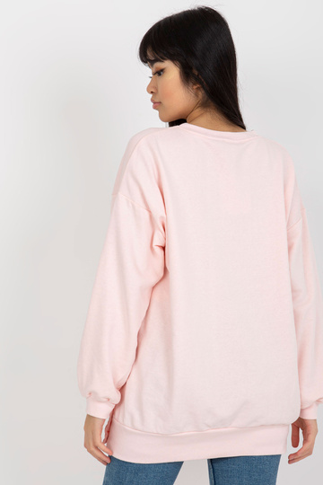 Gaiši rozā džemperis bez... 2