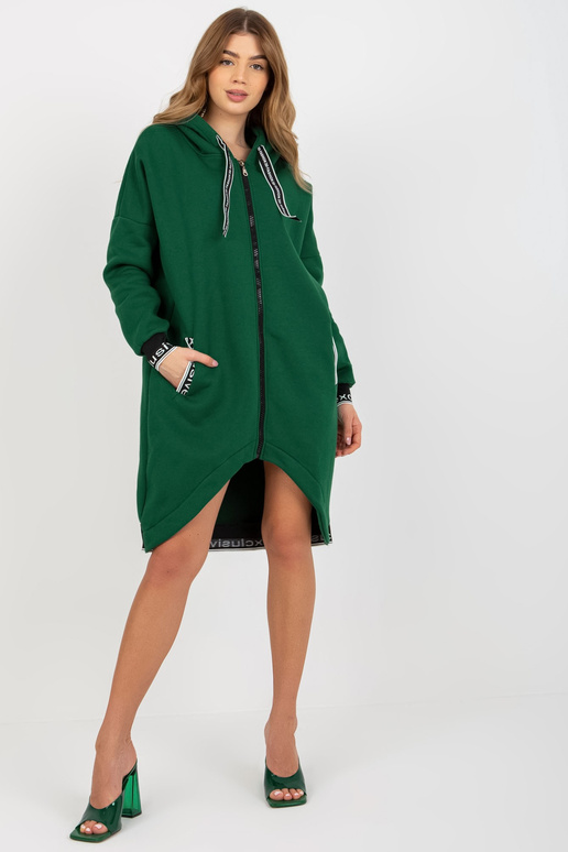 Tumši zaļš Mayar džemperis ar garu...