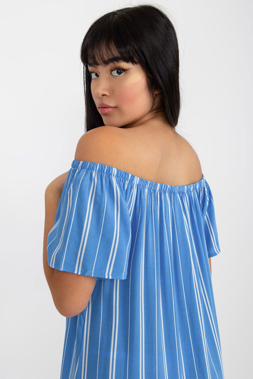 Sukienka-D73771R30145J-biało-niebieski