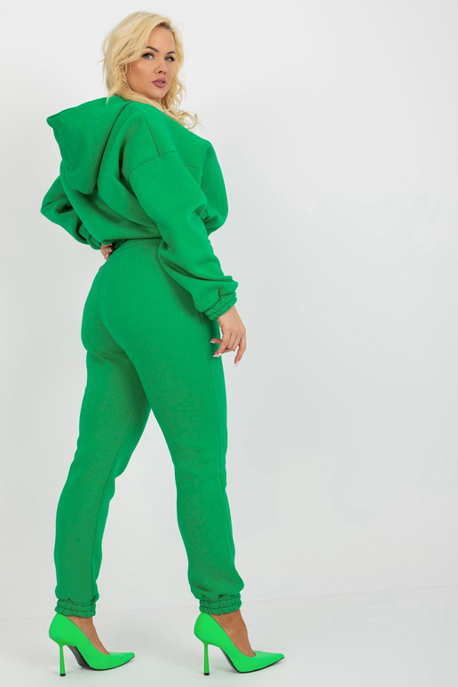 Zaļš liela izmēra sporta krekls ar...