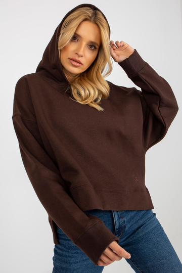 Tumši brūns oversize sporta... 2