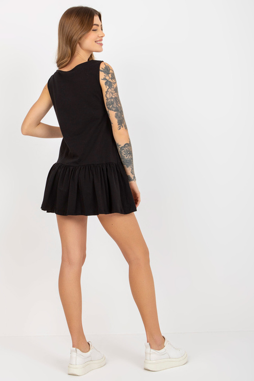 Melna, volānveida pamata minikleita...