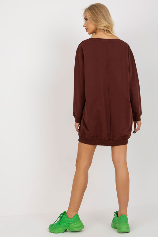 Bluza VI-BL-3212.15X D.BRŪNA/DZELTENA