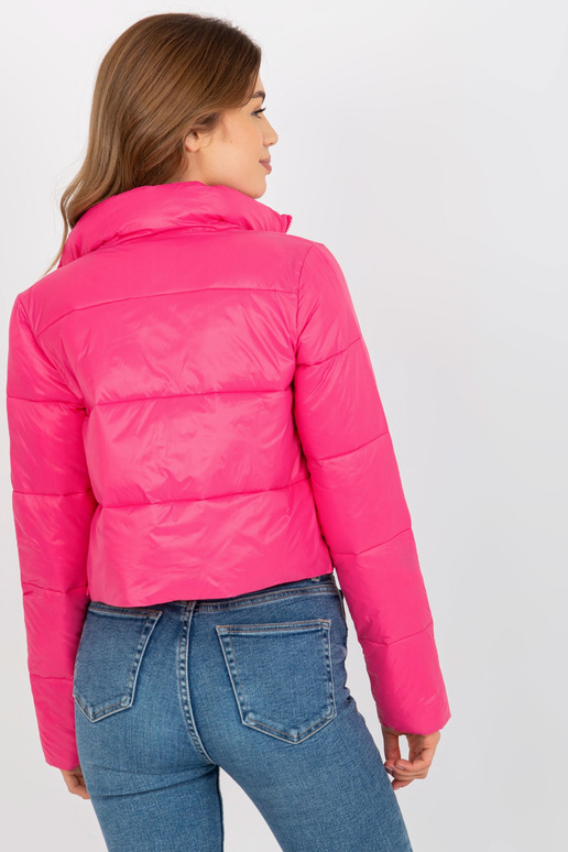 Rozā īsa pārejas stepēta jaka bez...