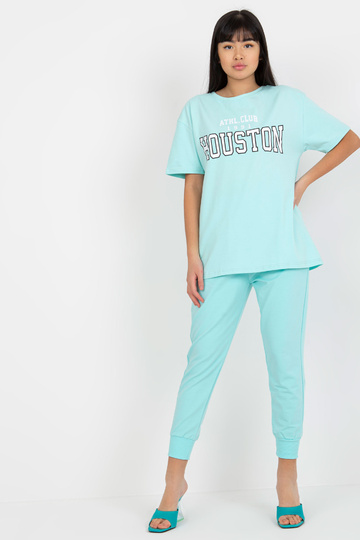 Piparmētru brīvs t-krekls...