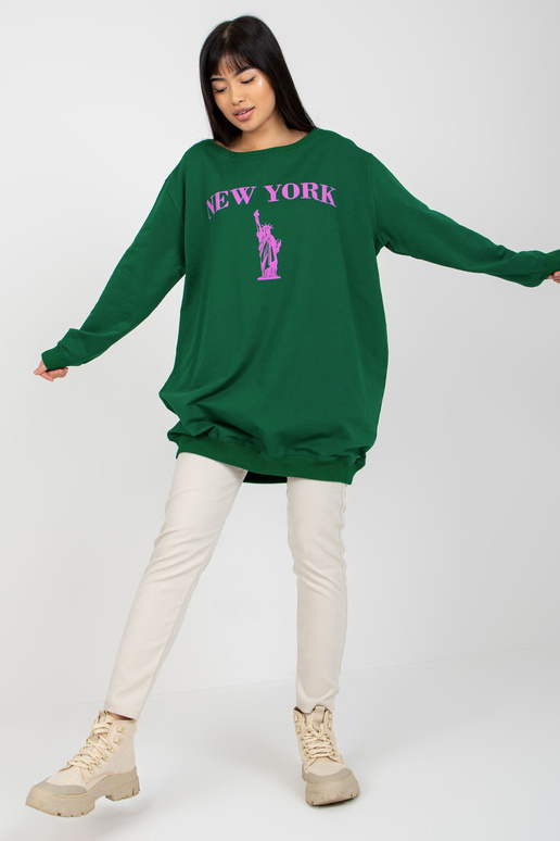 Bluza VI-BL-3212.15X D.GREEN/VIOLET