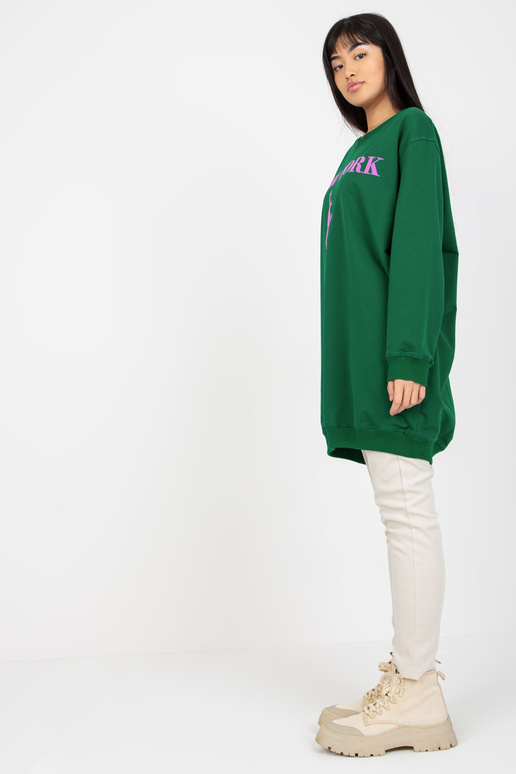 Bluza VI-BL-3212.15X D.GREEN/VIOLET